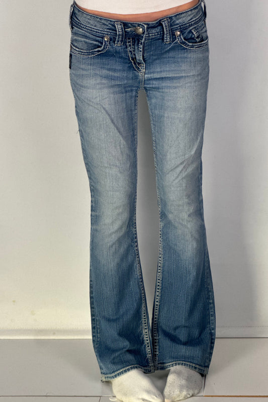 Lågmidjade jeans stl: S