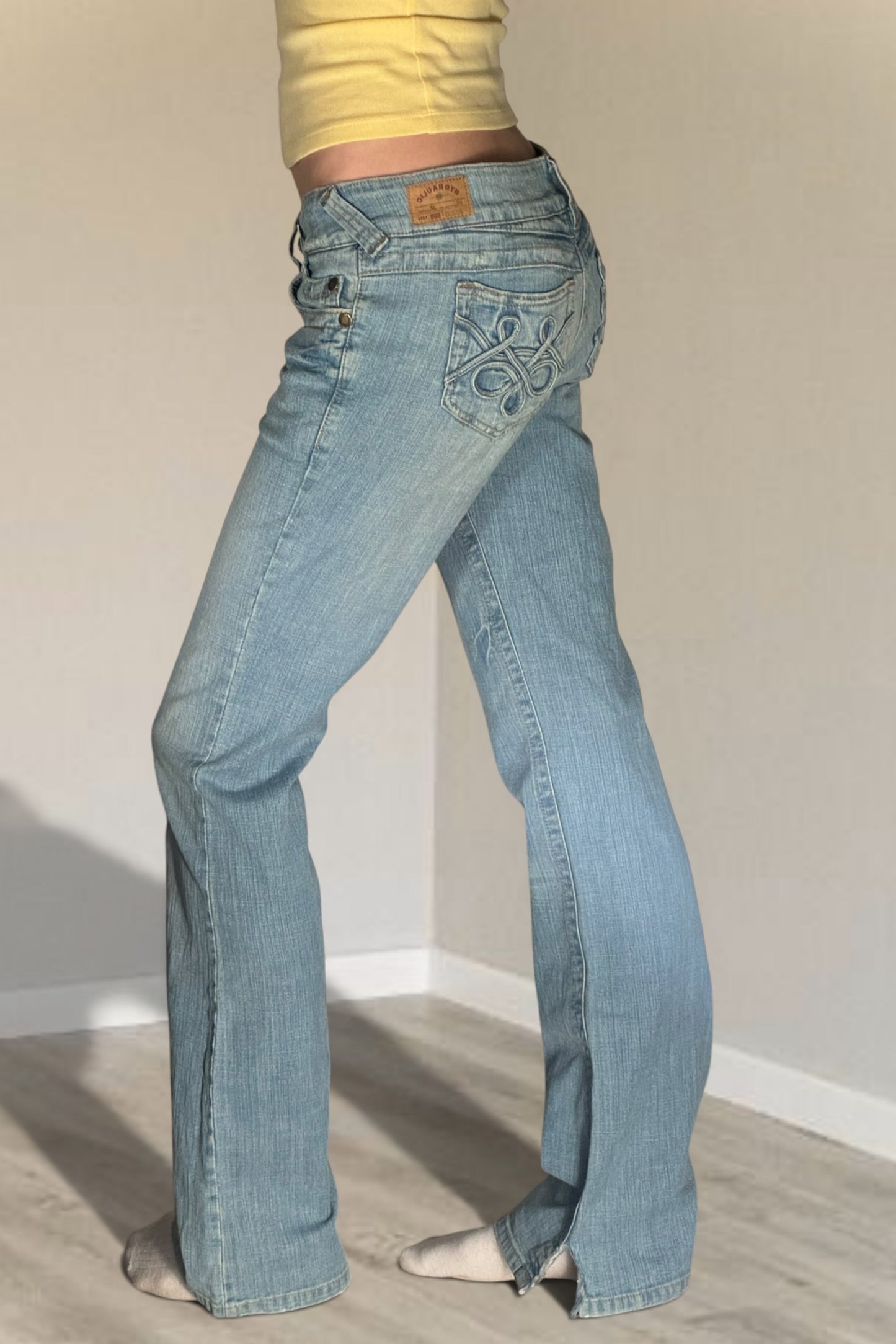 Lågmidjade jeans stl: XS