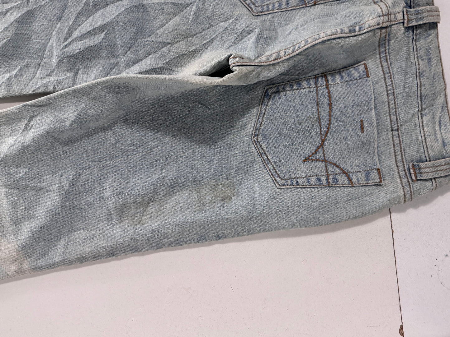 Lavtaljede jeans str: S