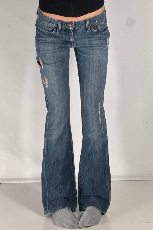 Lågmidjade jeans stl: S