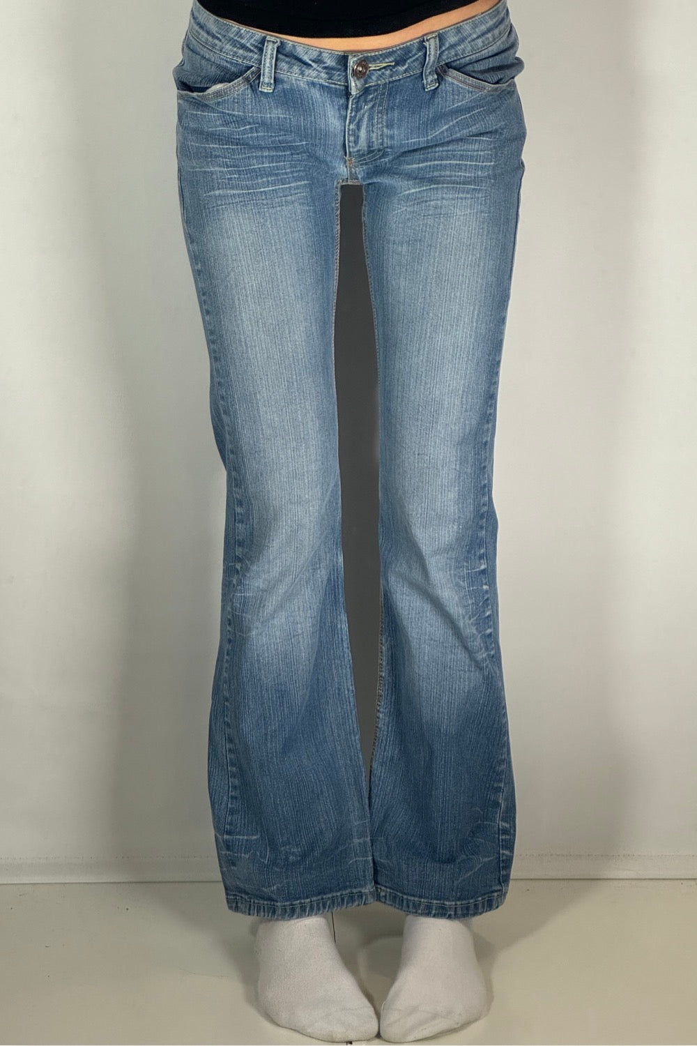 Lågmidjade jeans stl: S