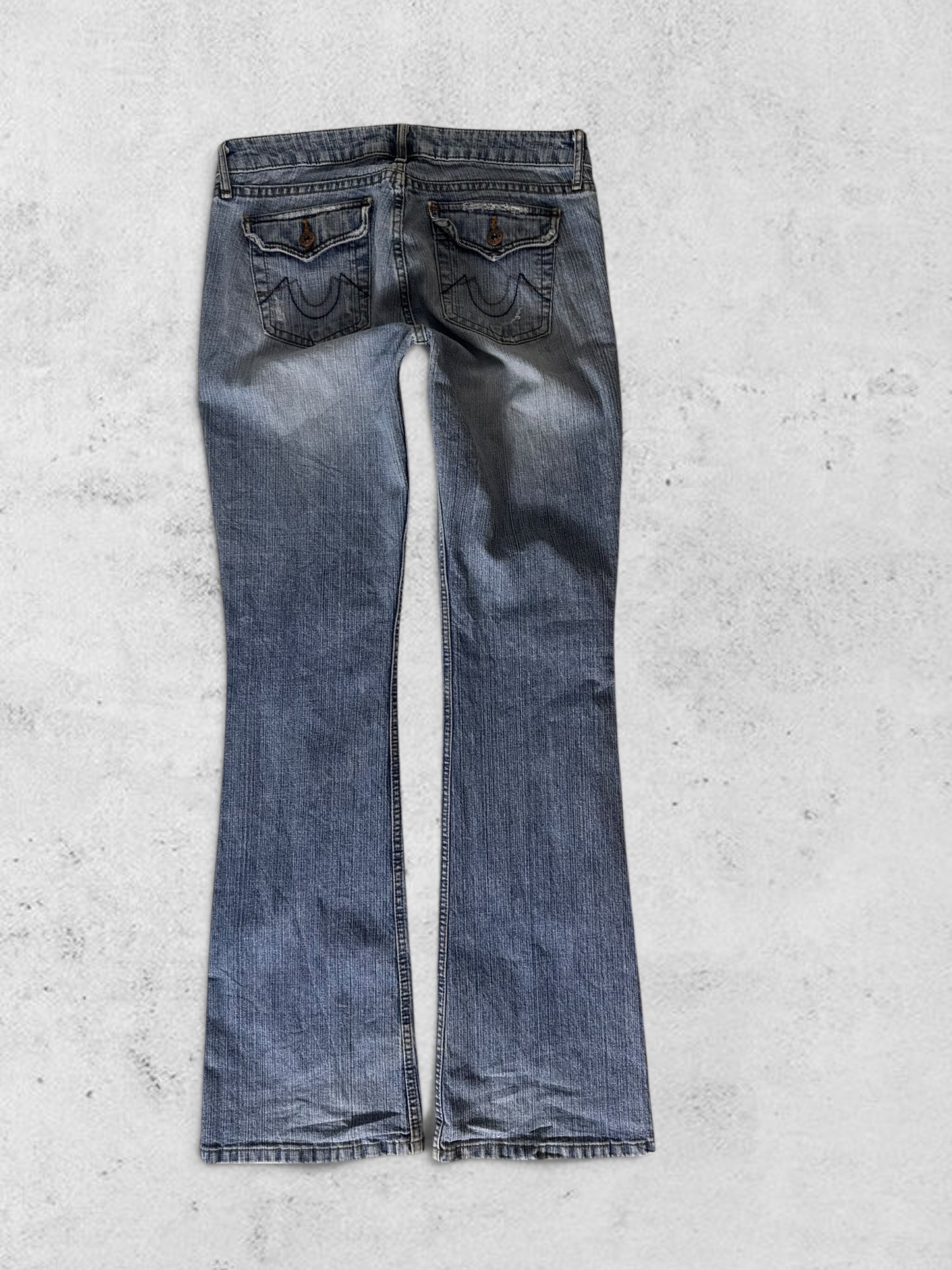 Flared jeans size: S/M