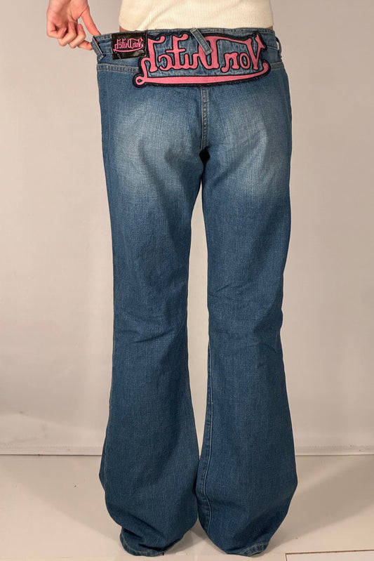 Lågmidjade jeans stl: M