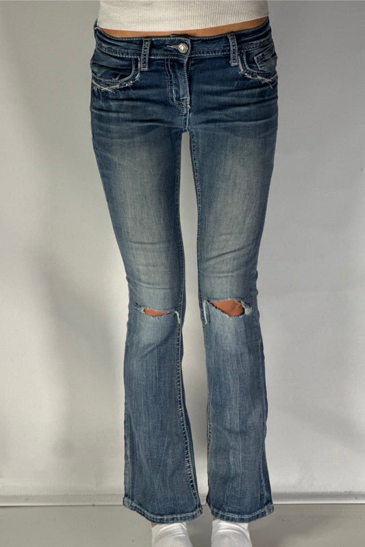 Lågmidjade jeans stl: XXS