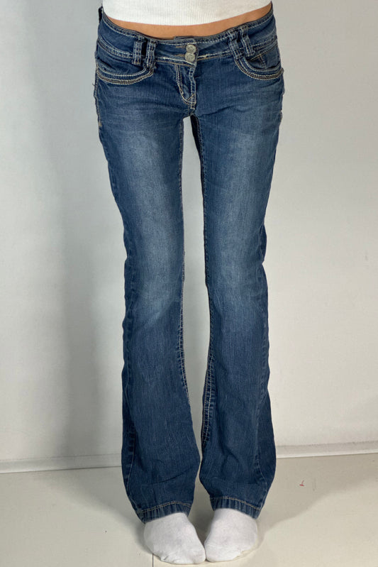 Lågmidjade jeans stl: S