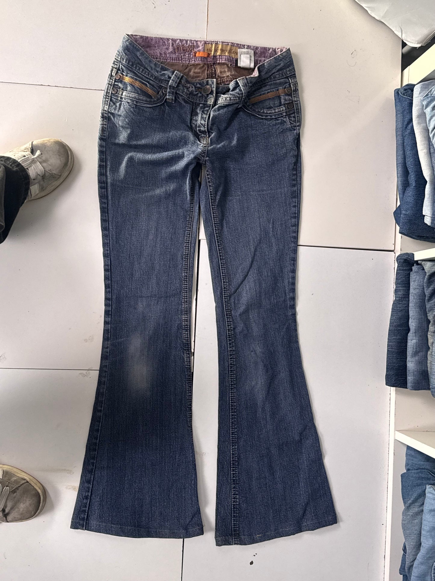 Lågmidjade jeans stl: XS