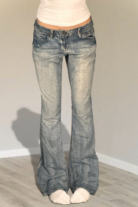 Lågmidjade jeans stl: M
