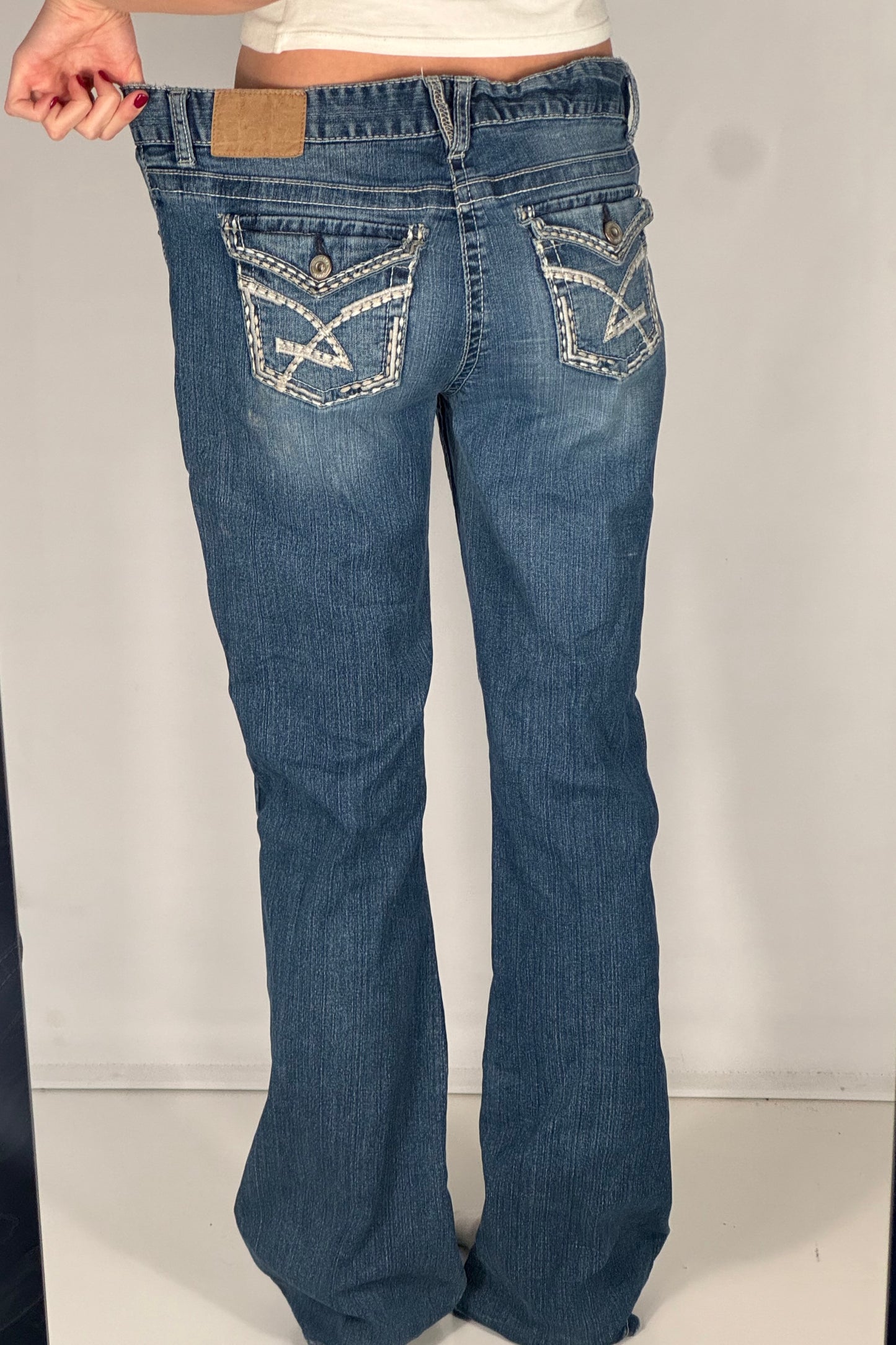 Lågmidjade jeans stl: L