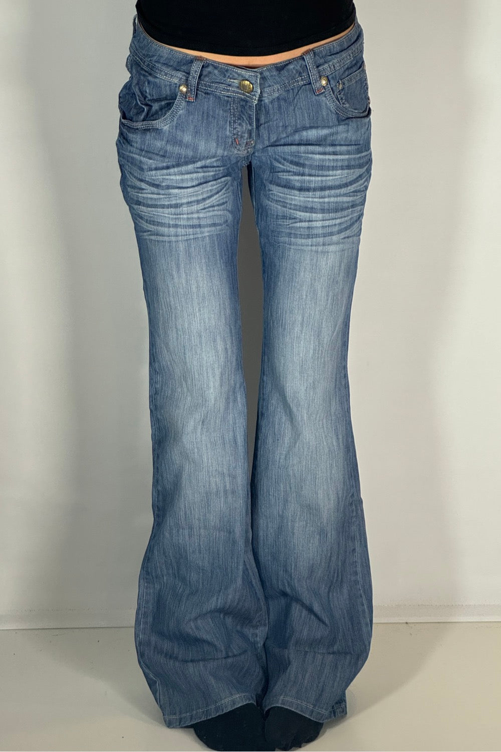 Lågmidjade jeans stl: M