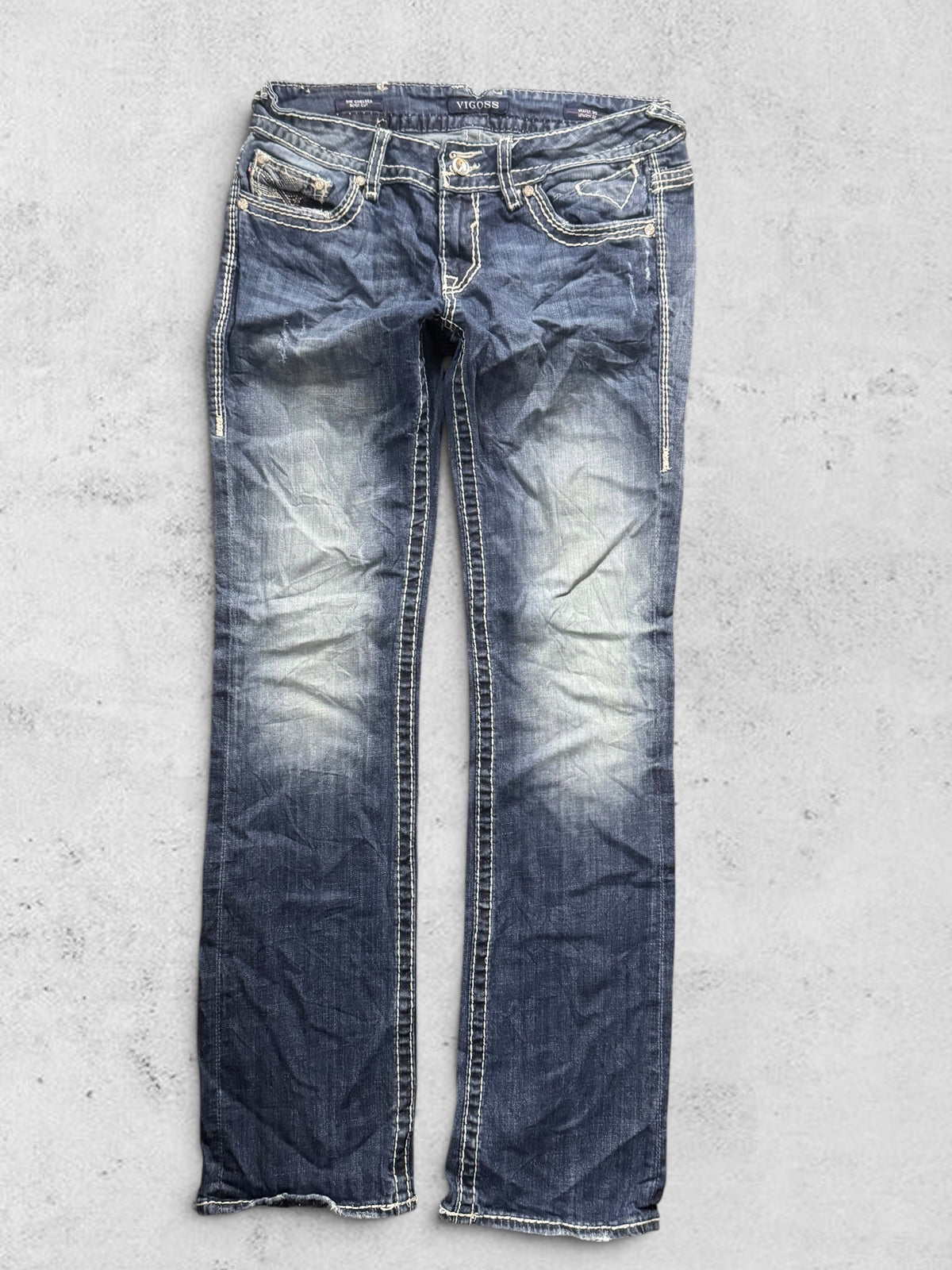 Lågmidjade jeans stl: S/M