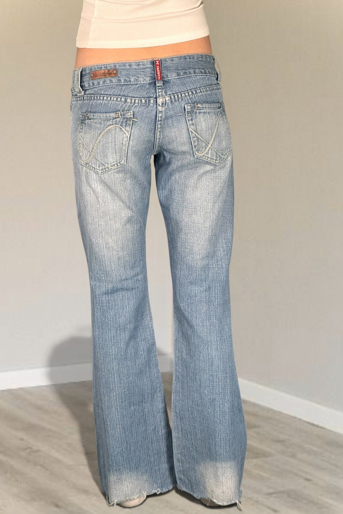 Lågmidjade jeans stl: S