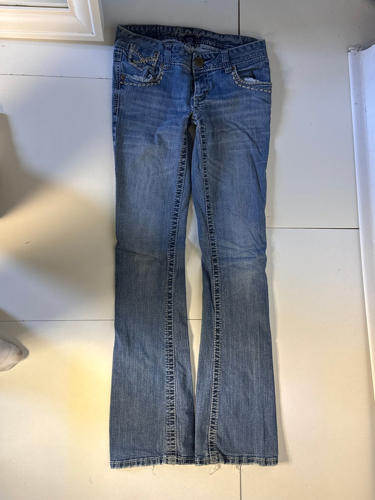 Lågmidjade jeans stl: XXS