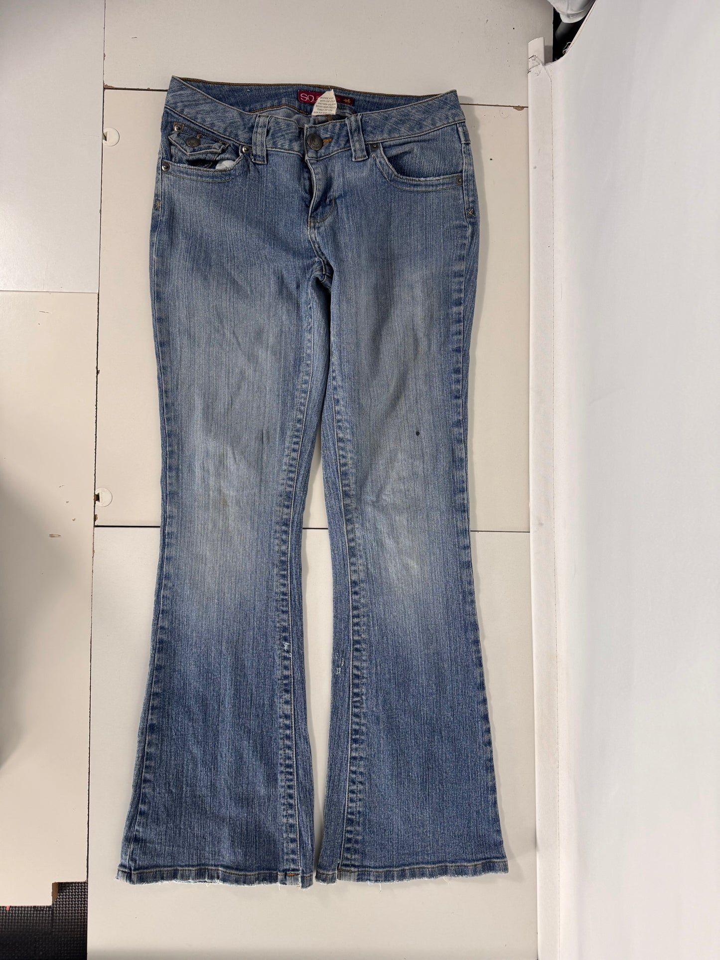 Lågmidjade jeans stl: S