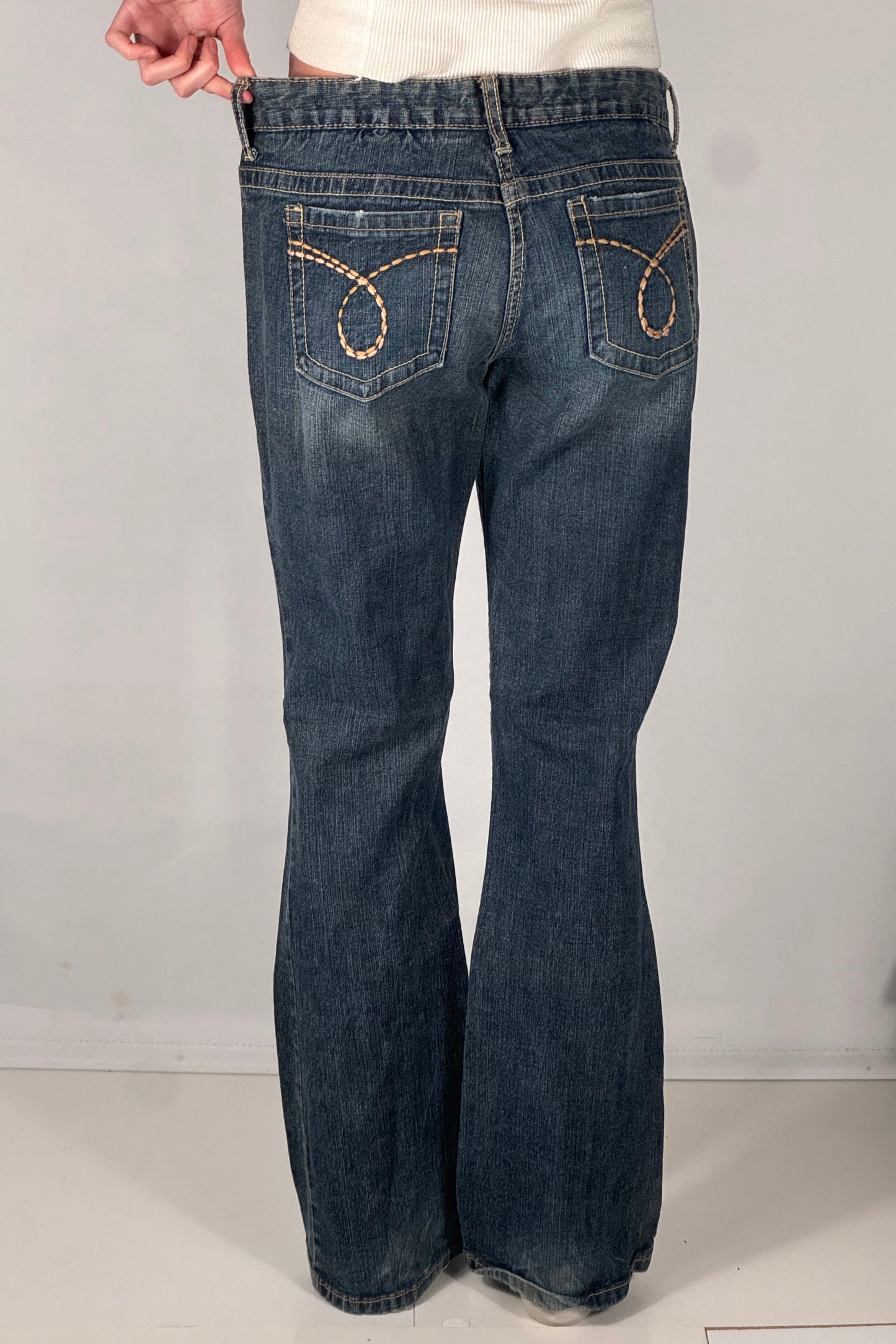 Lågmidjade jeans stl: M
