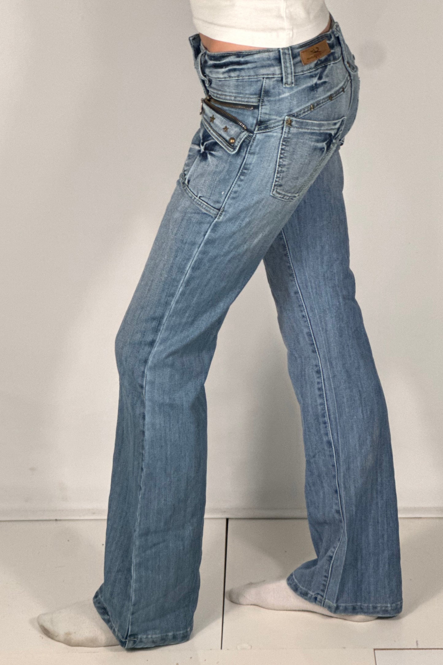 Lågmidjade jeans stl: XS