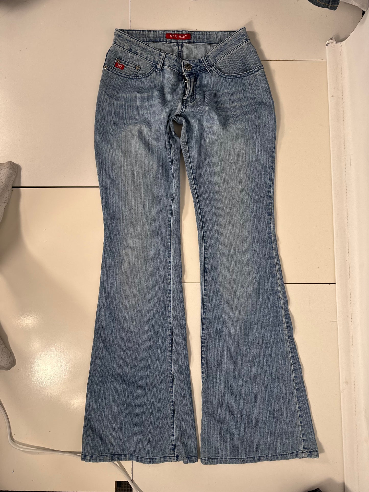 Lågmidjade jeans stl: XS