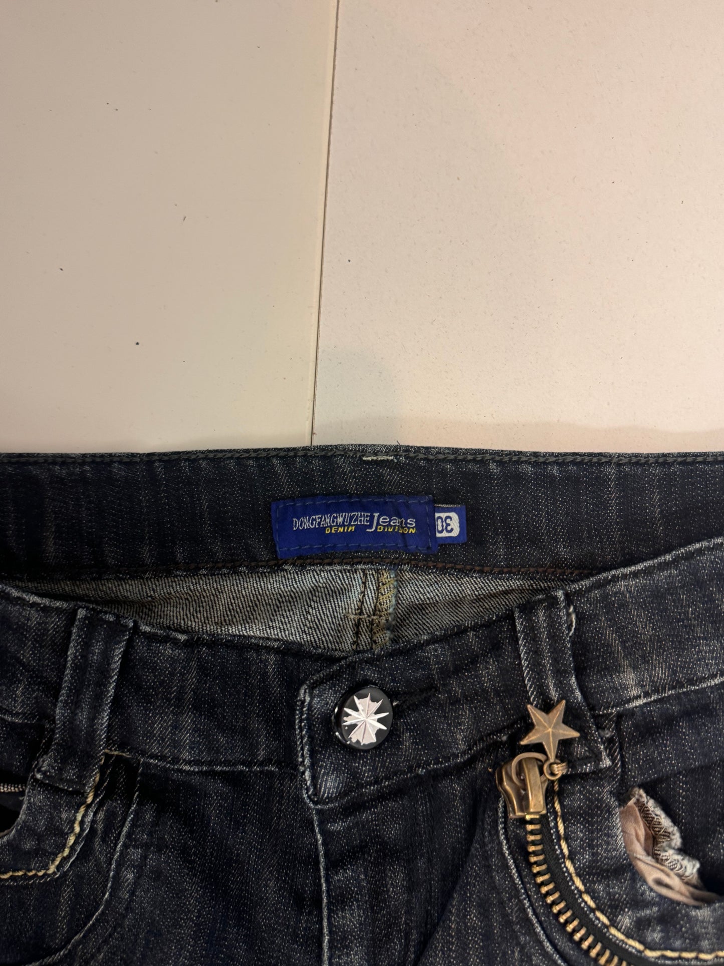 Lågmidjade jeans stl: XS