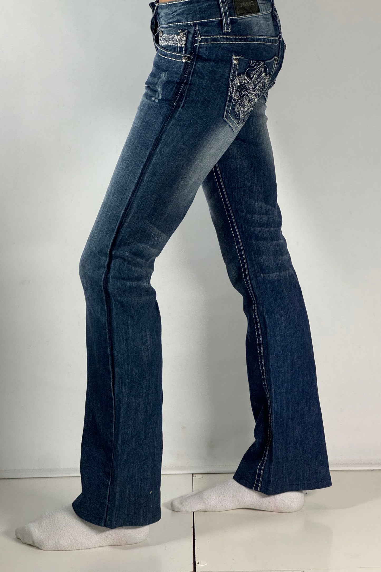Lågmidjade jeans stl: XS