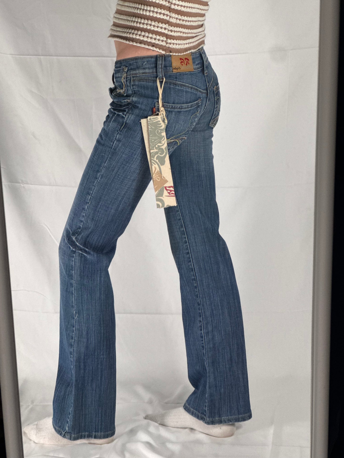 Lågmidjade jeans stl: XXS