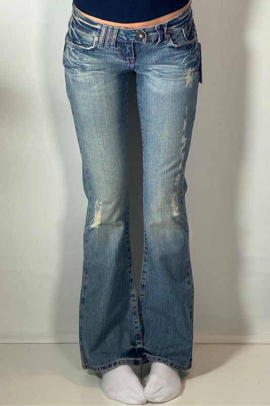 Lågmidjade jeans stl: XS