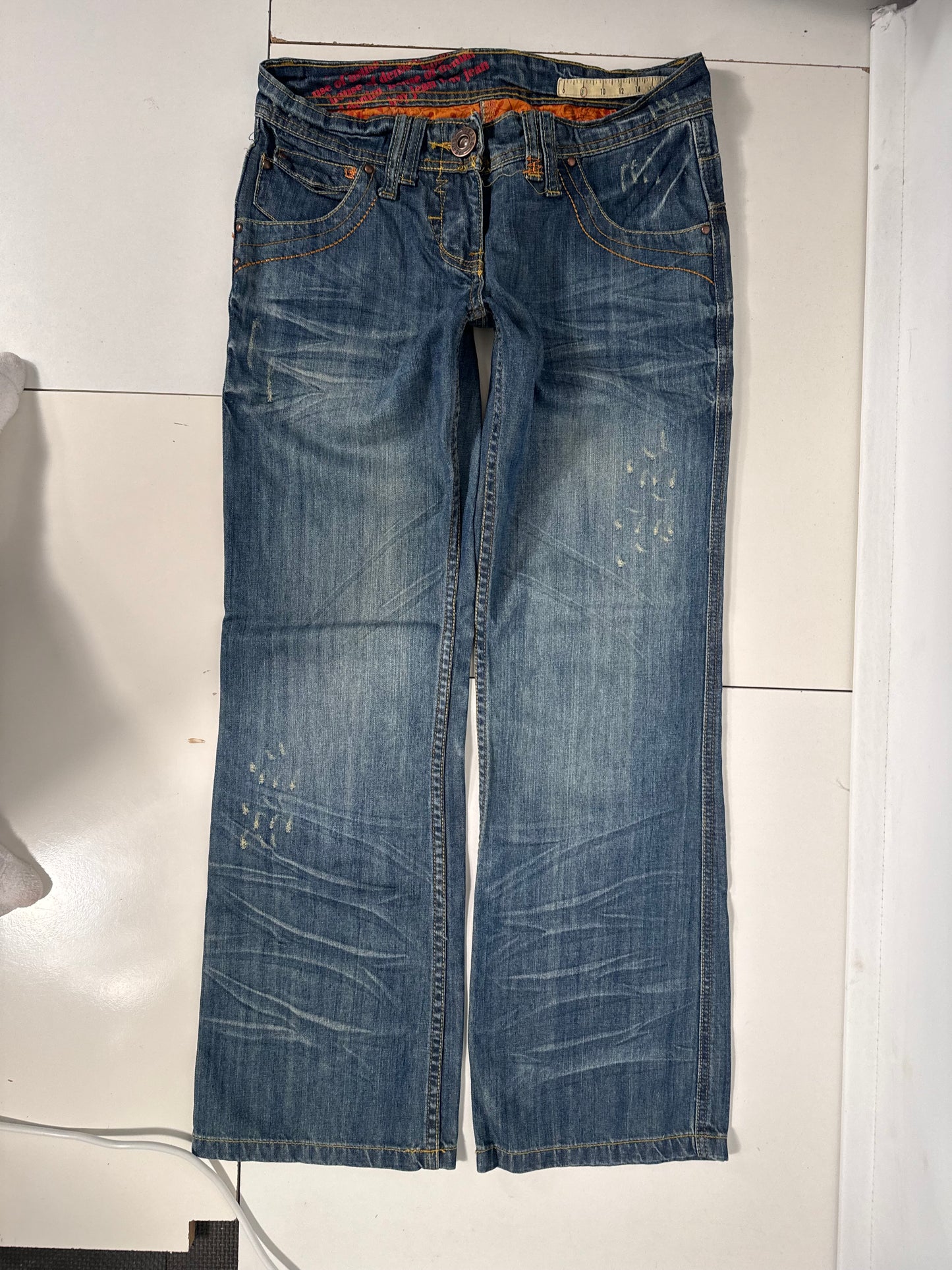 Lågmidjade jeans stl: S