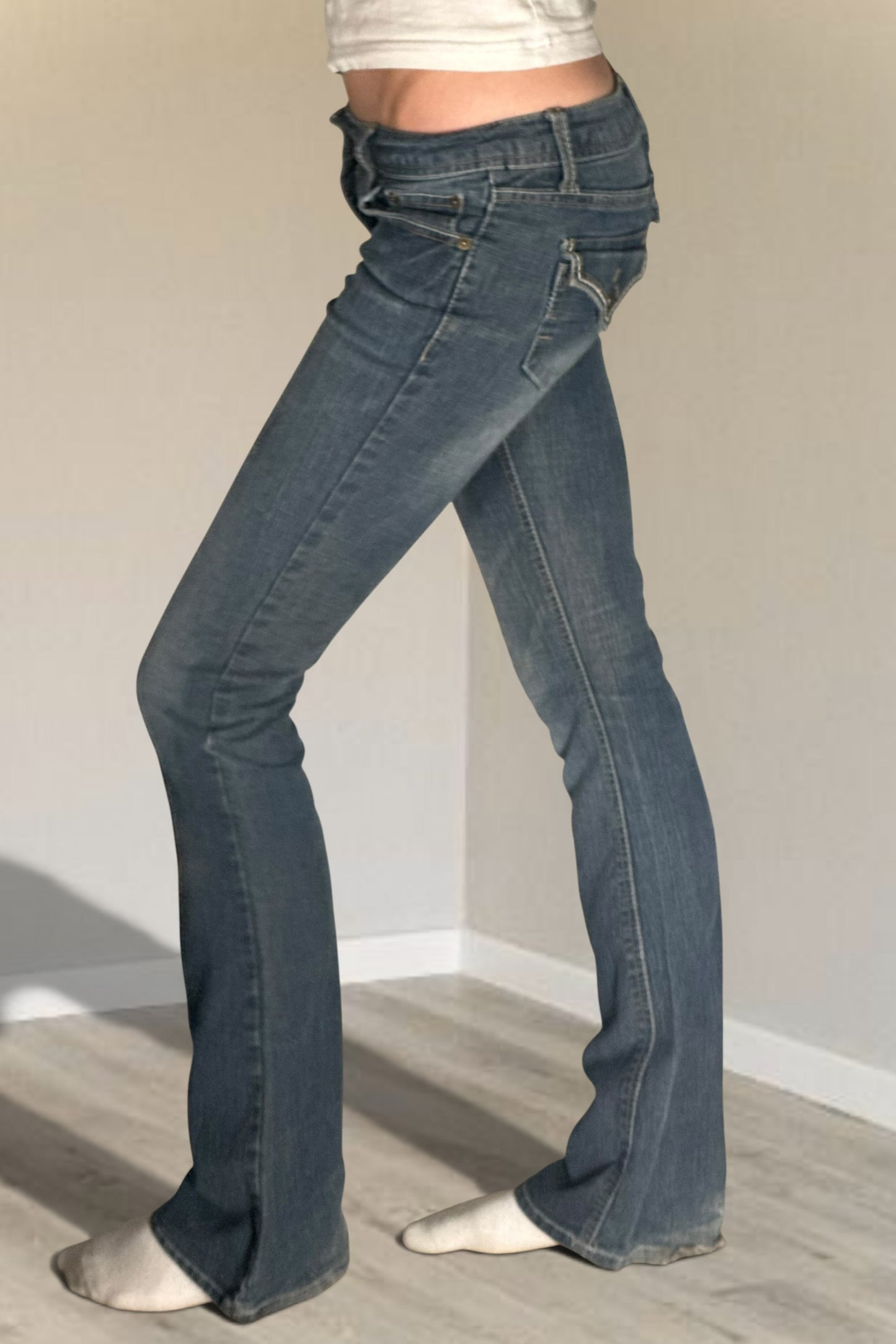 Lågmidjade jeans stl: XS