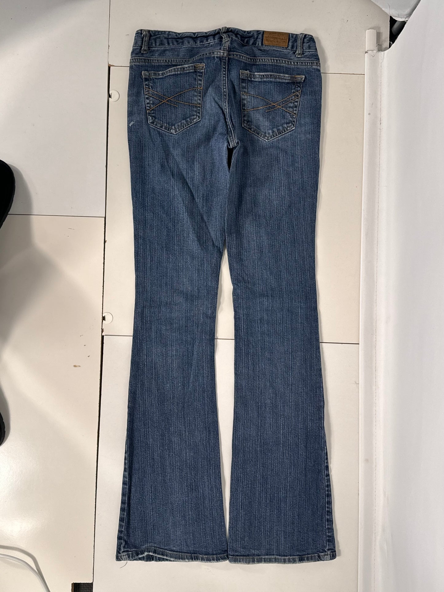 Lavt liv-jeans str: XS