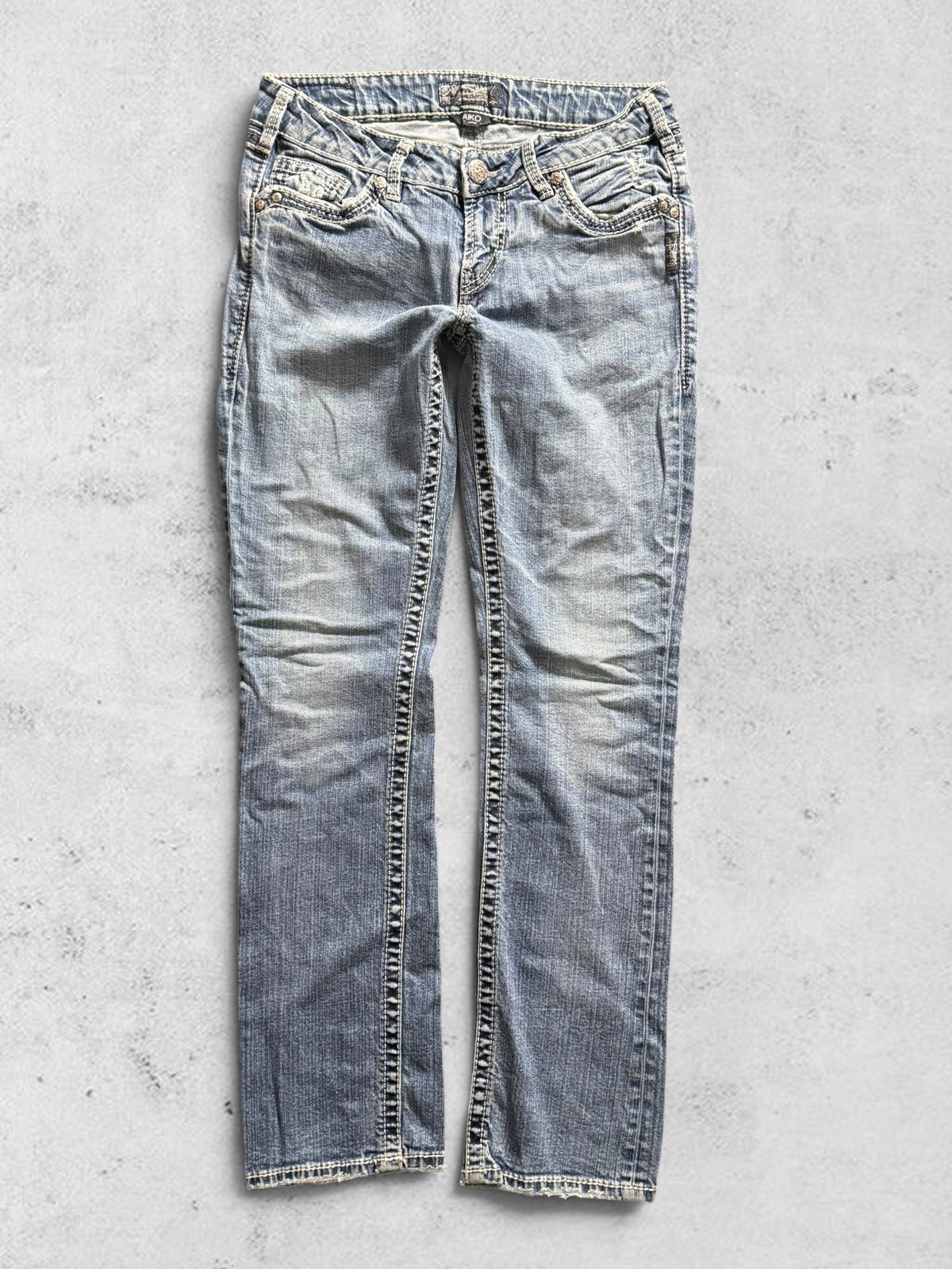 Lågmidjade jeans stl: S
