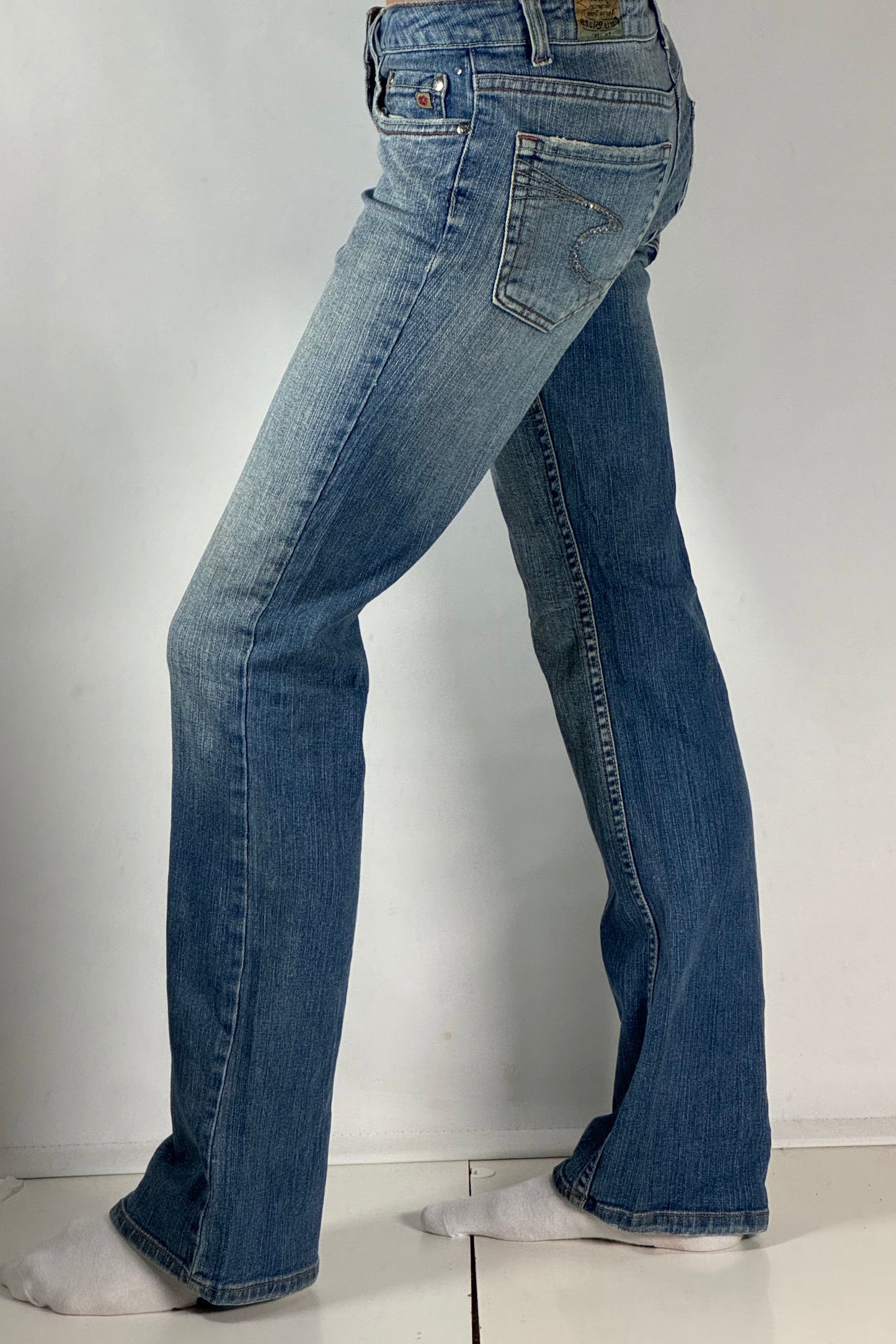 Lågmidjade jeans stl: XS
