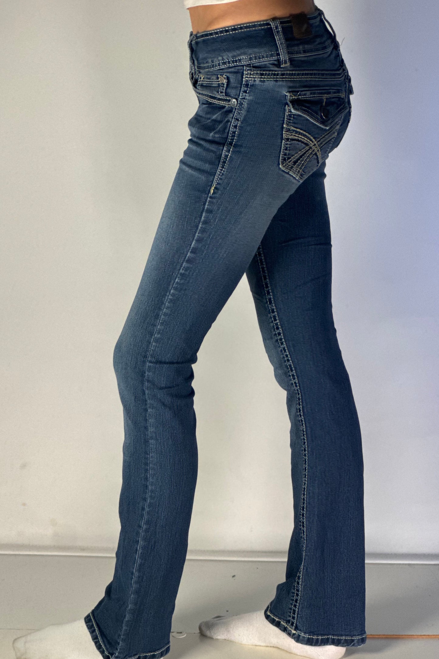 Lågmidjade jeans stl: XXS
