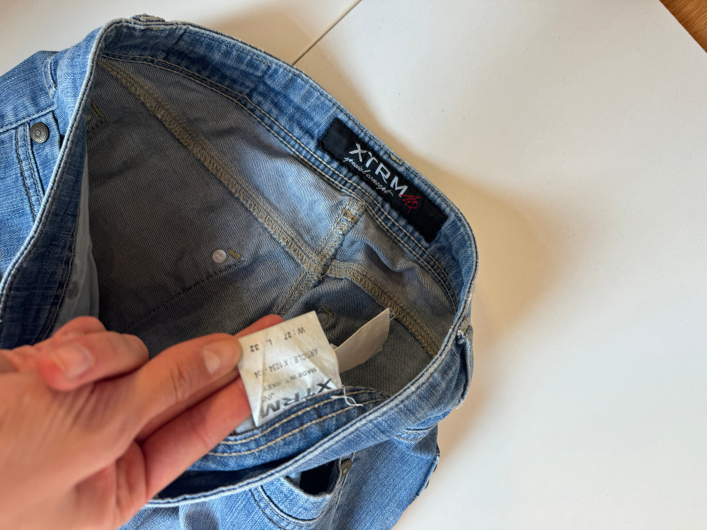 Lågmidjade jeans stl: XS