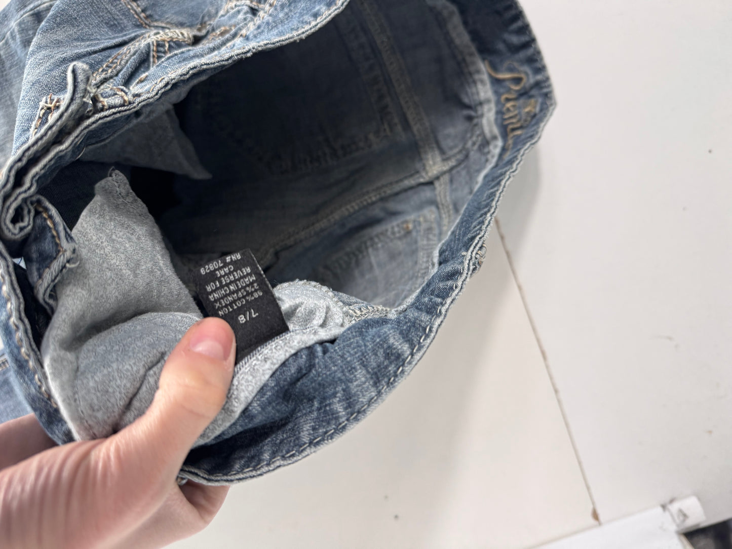 Lågmidjade jeans stl: S
