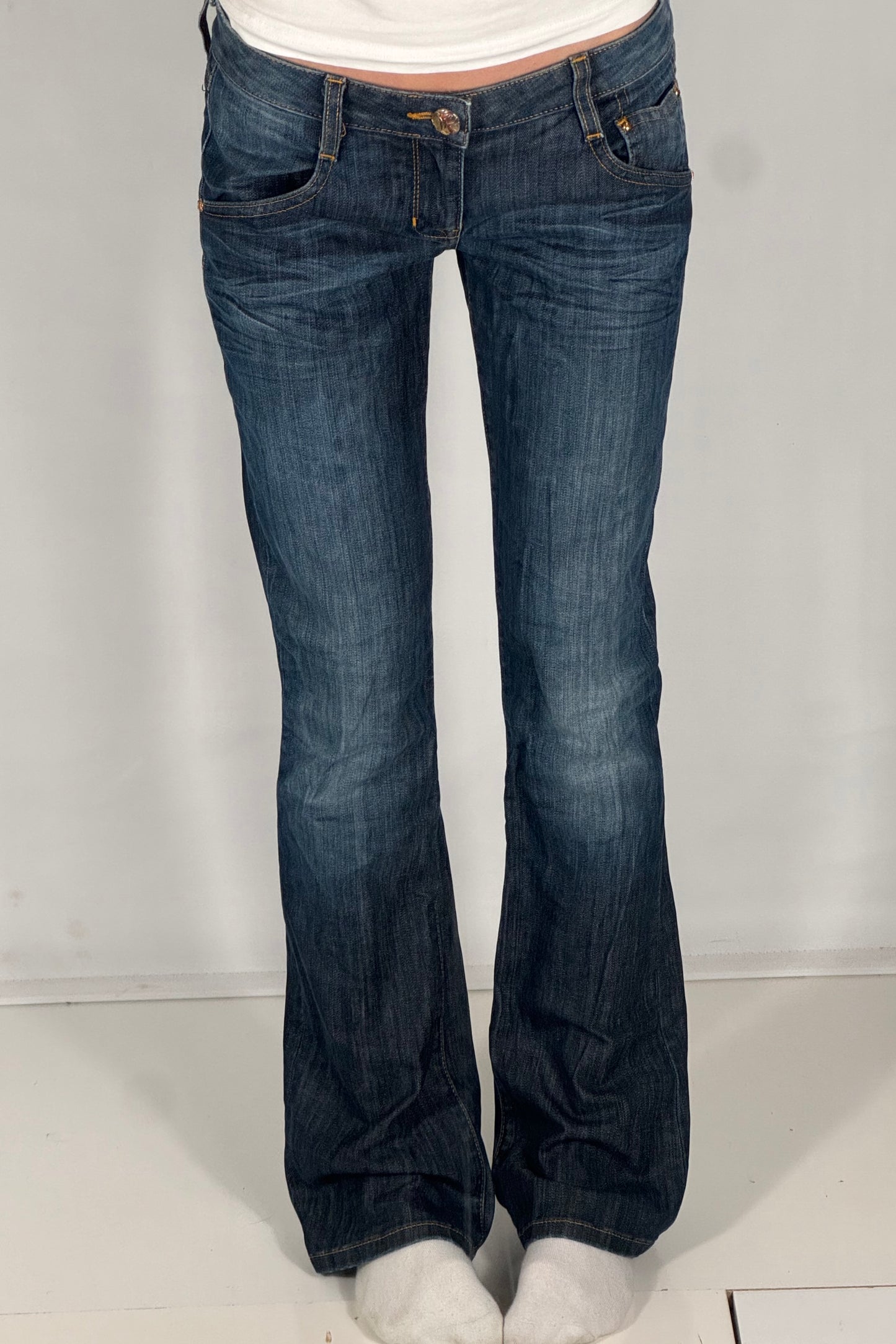 Lågmidjade jeans stl: XS/S