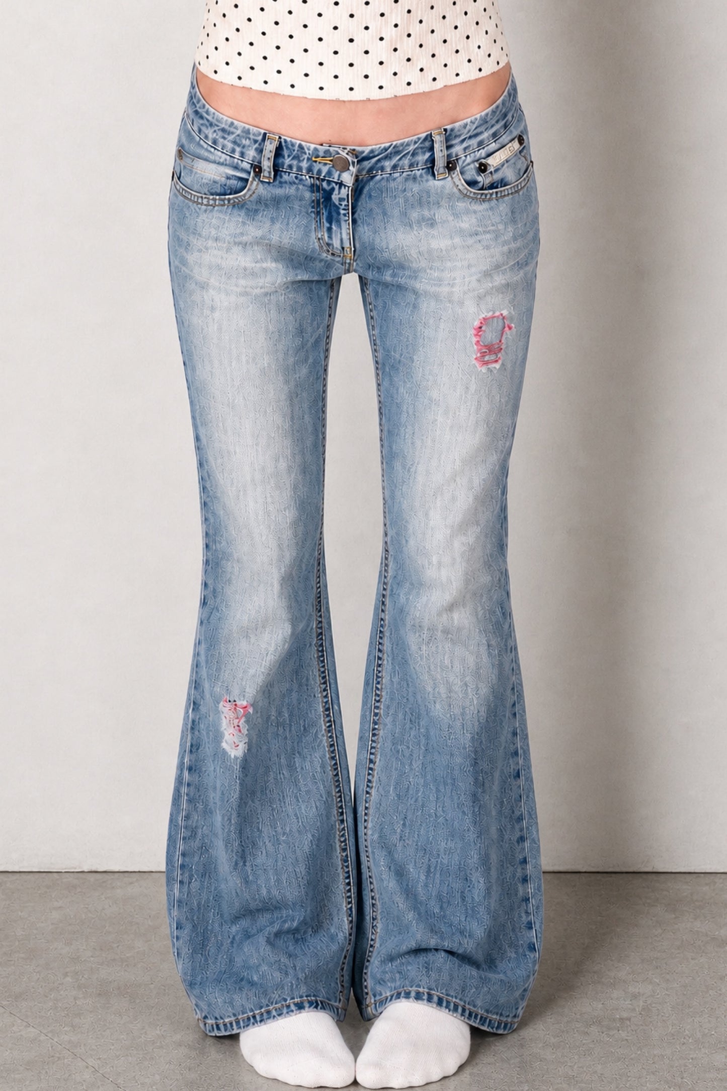 Lågmidjade jeans stl: XS/S