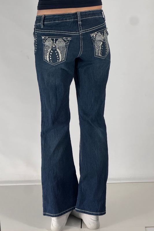 Lågmidjade jeans stl: XXS