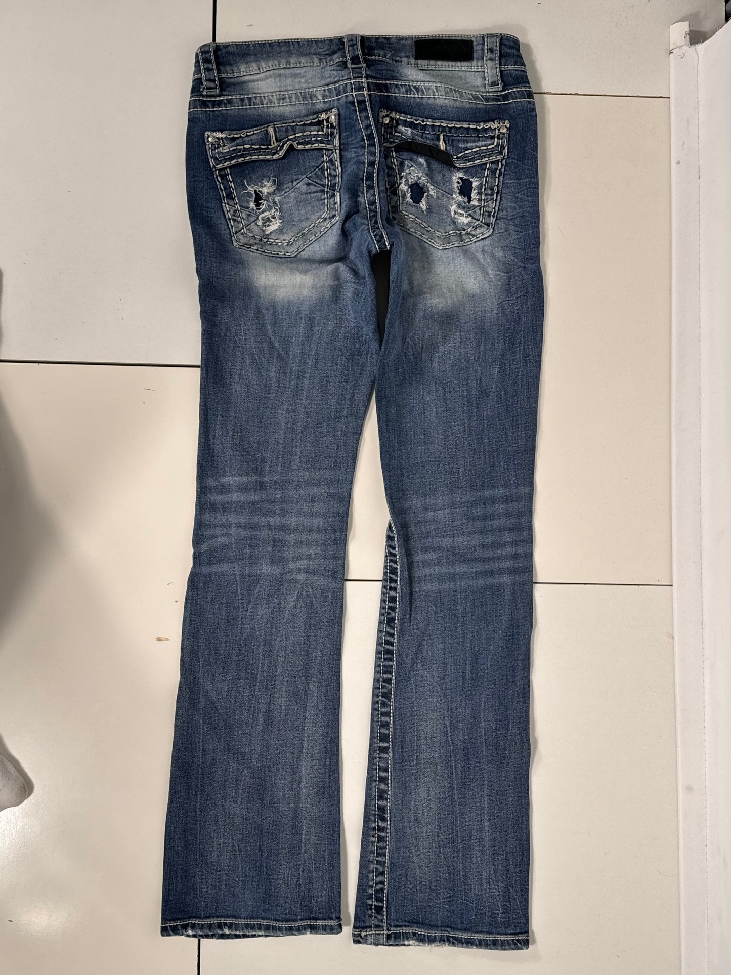 Lavtaljede jeans str: XS/S