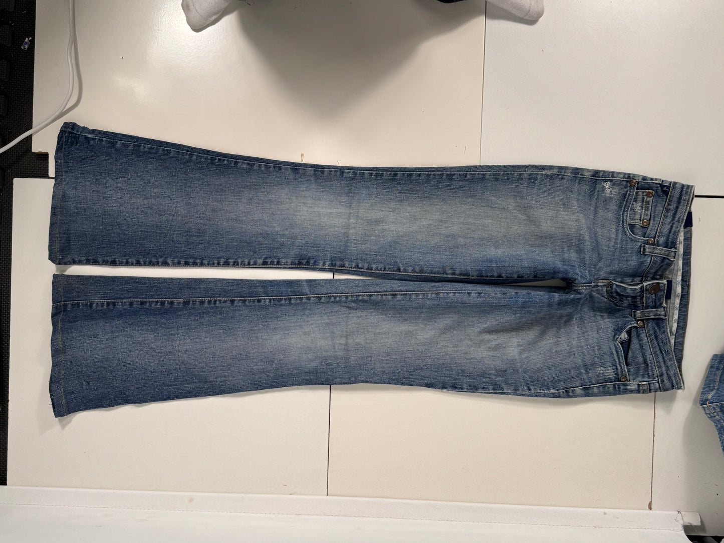Lavt-sittende jeans str: XS