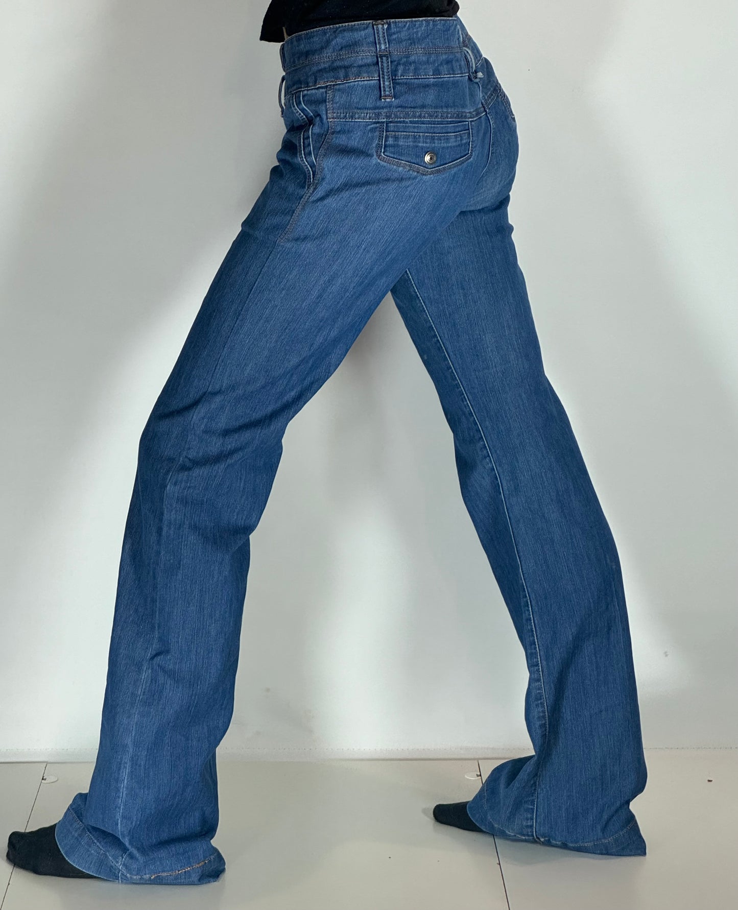 Lågmidjade jeans stl: M