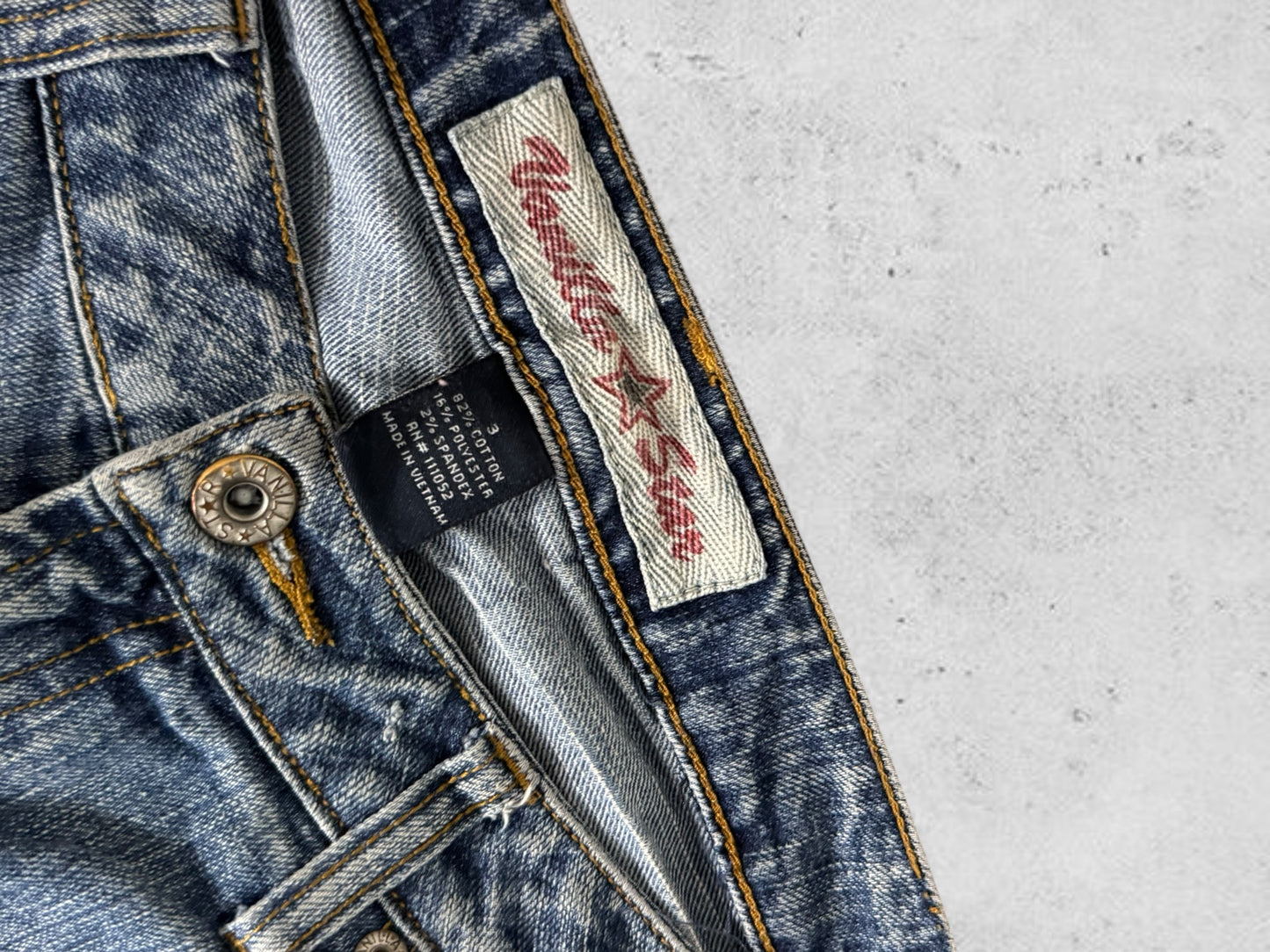 Lågmidjade jeans stl: XS/S