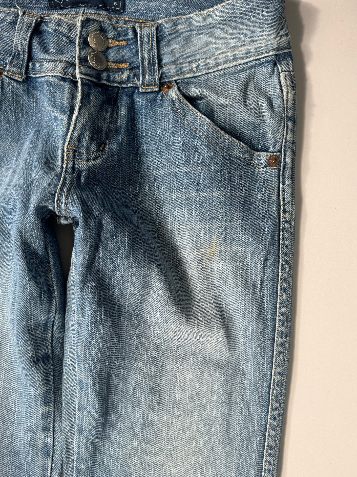 Lågmidjade jeans stl: XXS