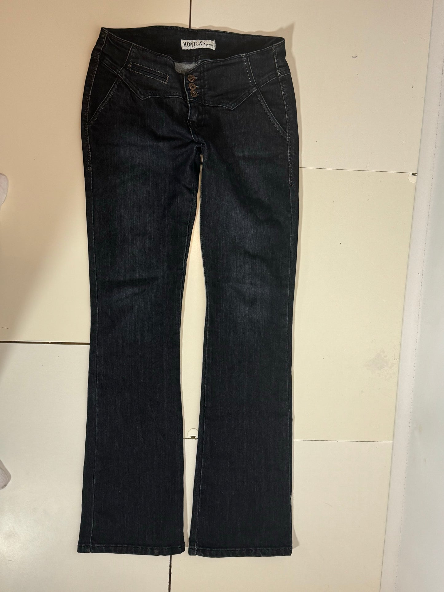 Lågmidjade jeans stl: S/M