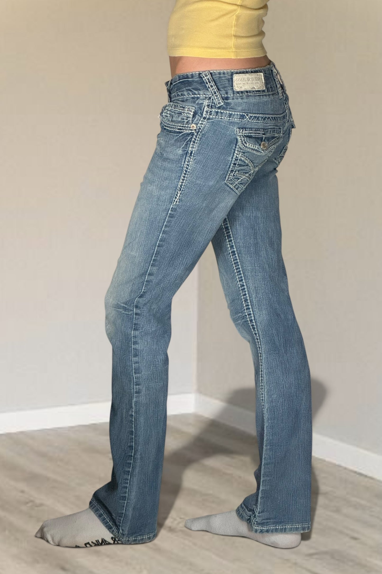 Lågmidjade jeans stl: XS
