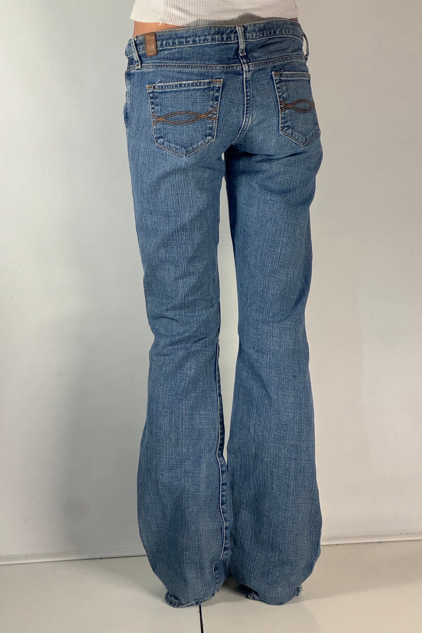Lågmidjade jeans stl: S