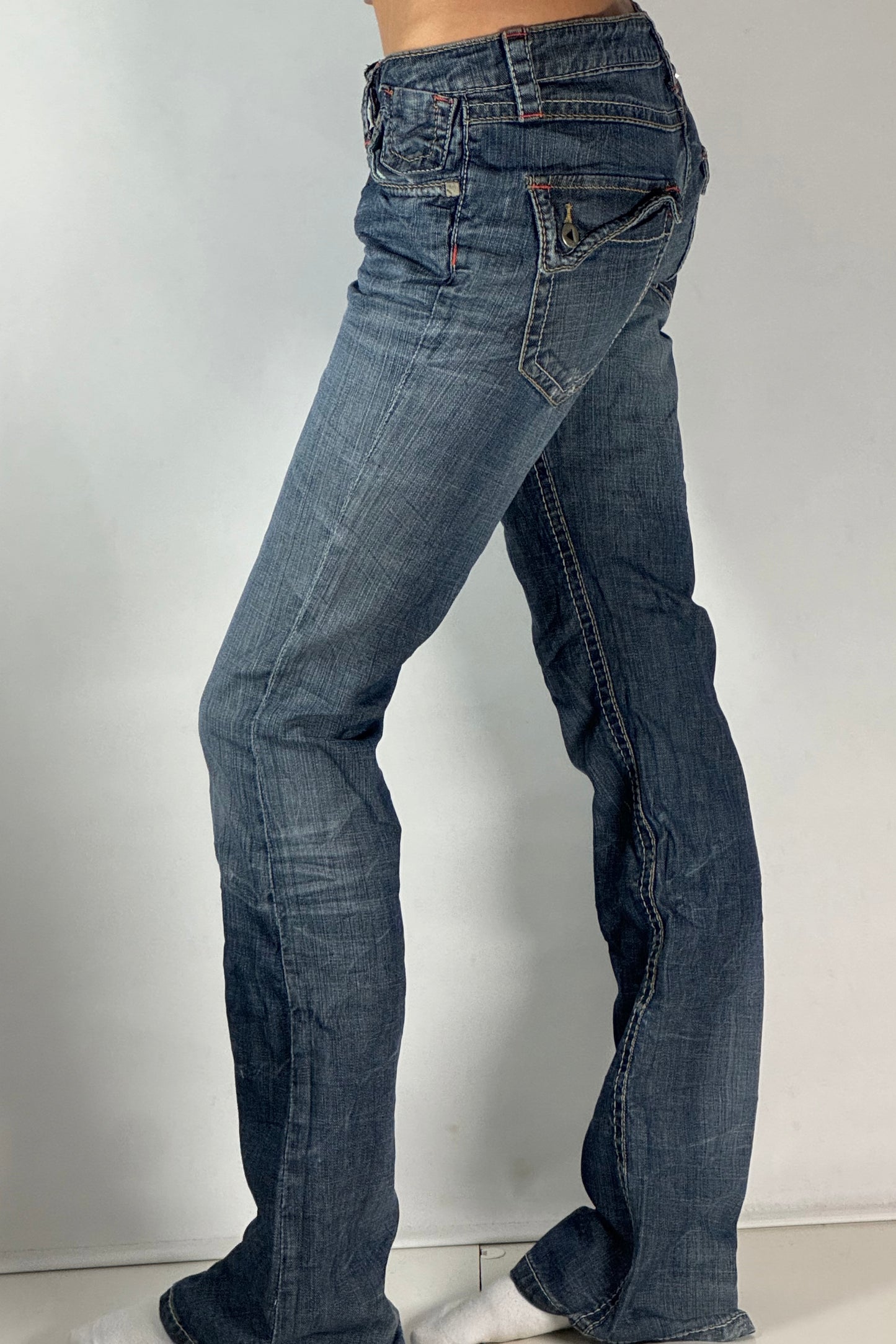 Lågmidjade jeans stl: XS