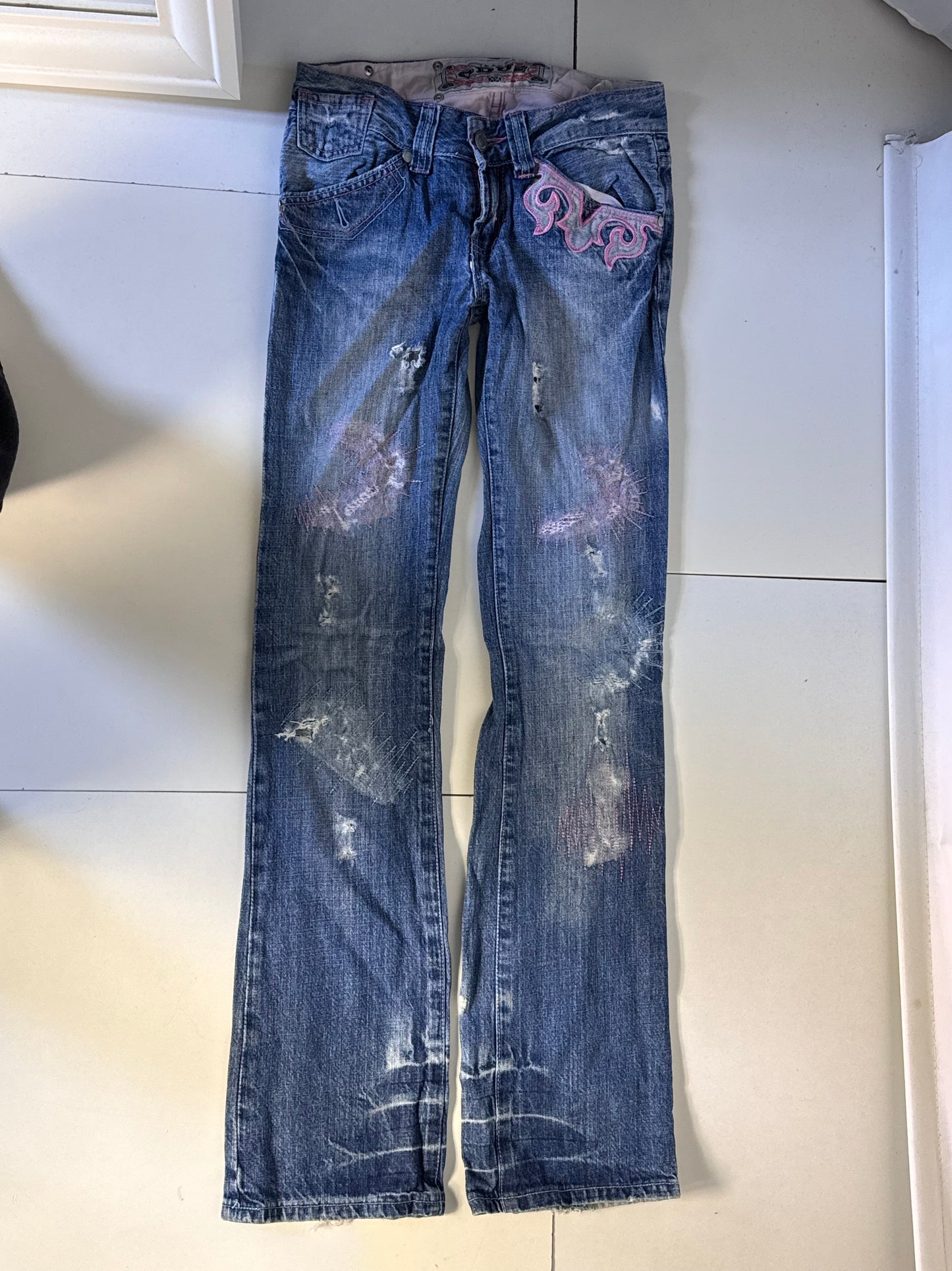 Lågmidjade jeans stl: XS