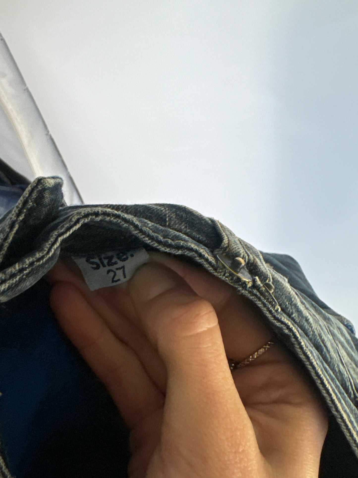 Lågmidjade jeans stl: XXS