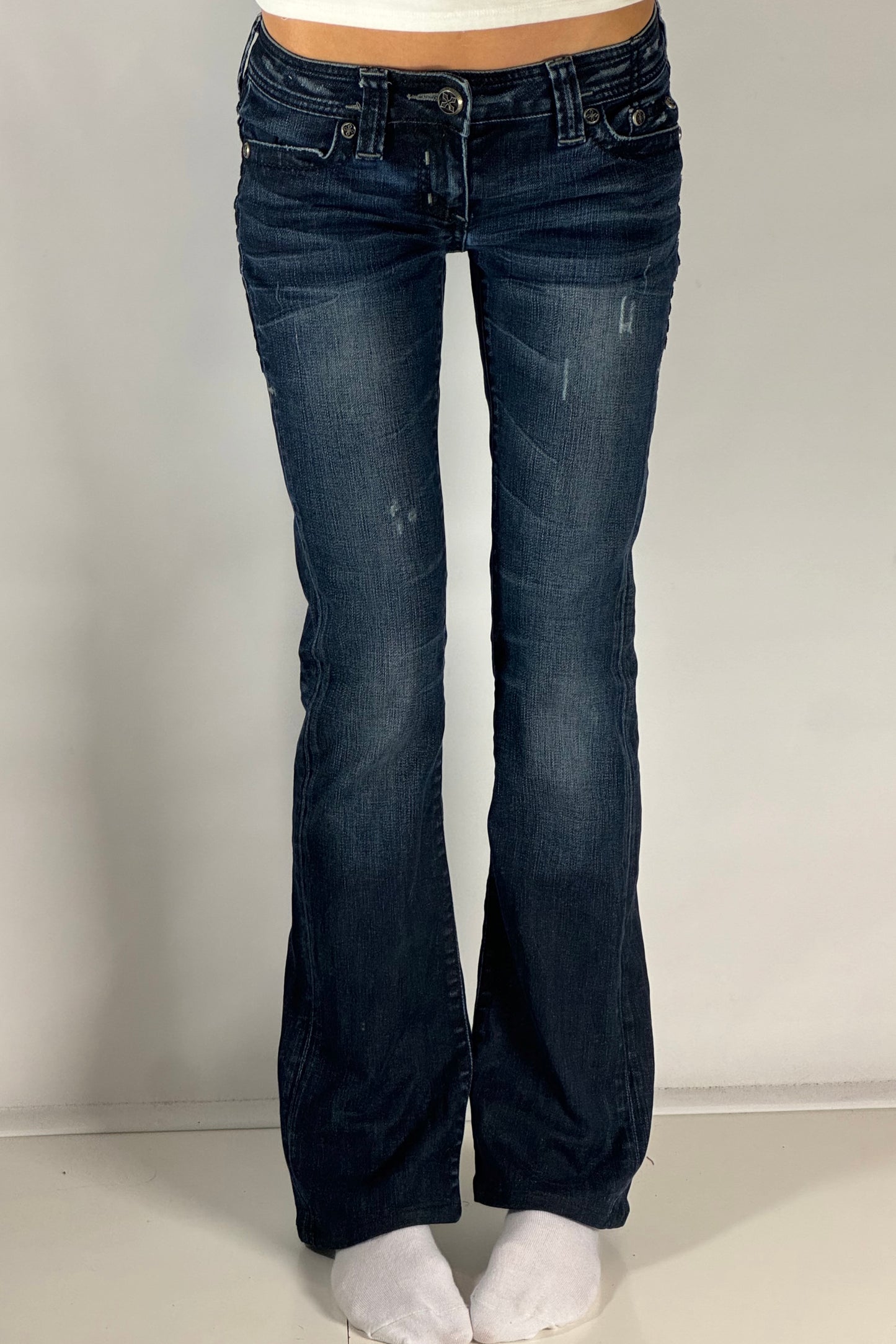 Lågmidjade jeans stl: XS