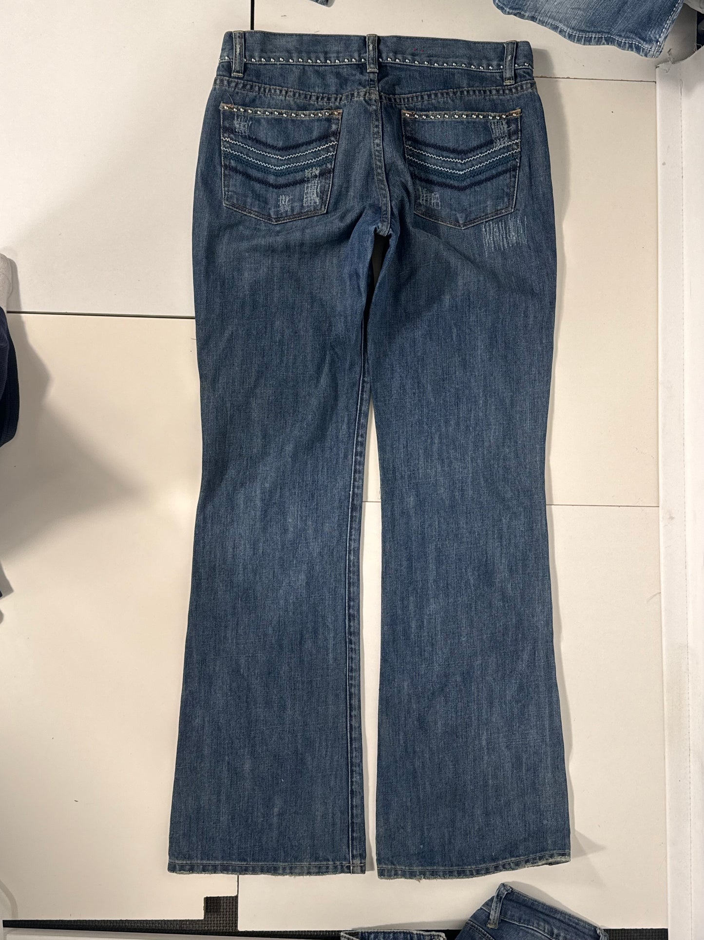Lågmidjade jeans stl: S/M