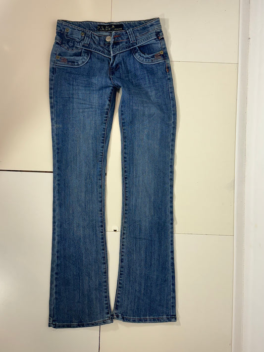 Lågmidjade jeans stl: XXXS