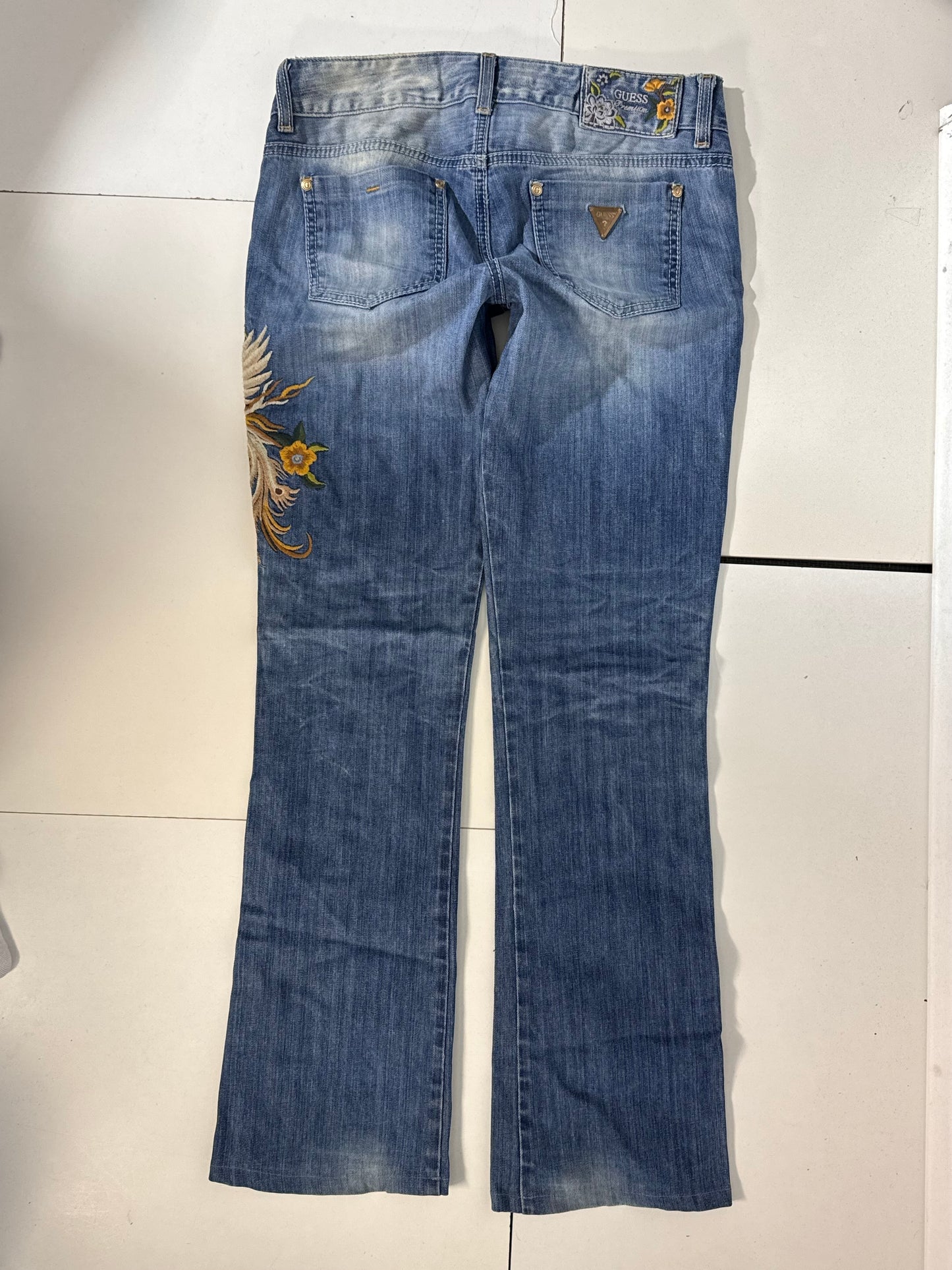 Lågmidjade jeans stl: S